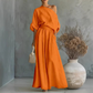 Women's Off-Shoulder Top and Wide-Leg Pants Set