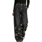 👖✨ Plus Size High Waist Stretch Straight Jeans – 50% OFF! Vintage Wide Leg, Metal Ring Detail, Button Fly – all-season Comfort For Every Body