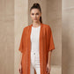 Women's Loose Solid Color Cover-Up Dress