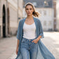 Women's Loose Solid Color Cover-Up Dress