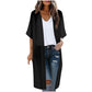 Women's Loose Solid Color Cover-Up Dress