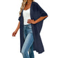 Women's Loose Solid Color Cover-Up Dress