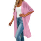 Women's Loose Solid Color Cover-Up Dress