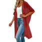 Women's Loose Solid Color Cover-Up Dress