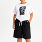 🌞Summer Hot Sale 55% OFF⚡50K+ SOLD💕👕Women Casual Two Piece Summer Shorts Set✨Loose Short Sleeve Top + Elastic Waist Shorts Loungewear Holiday Matching Outfit