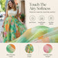 🌺 Women's Watercolor Floral Print Tulle Midi Skirt – Feminine, Flowy & Perfect For Any Occasion 💐