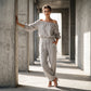 🌸Women's Off Shoulder Jumpsuit – Effortless Chic With A Flattering Fit ✨