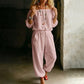 🌸Women's Off Shoulder Jumpsuit – Effortless Chic With A Flattering Fit ✨