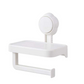 🚽Suction Cup Paper Roll Holder – Easy Install With Handy Storage Tray ✨
