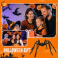 🕷️Hairy Spider with Large Web Halloween Outdoor Decoration - Turn Your Garden Into A Haunted Scene In Minutes 👻
