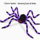 🕷️Hairy Spider with Large Web Halloween Outdoor Decoration - Turn Your Garden Into A Haunted Scene In Minutes 👻