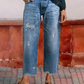 🎉 2026 Sale — Over 27,000 Sold! 💞 Retro Cropped Straight Jeans – Timeless Vintage Vibes 🌸
