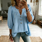 ✨ Women's 3/4 Sleeve Loose Fit Tunics Top – Flattering Loose Fit For Effortless Everyday Style 🌸