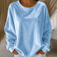 🔥 50% Off! ✨ Women's Crew-Neck Long-Sleeve Casual Top — An Everyday Essential For Any Occasion 🌿
