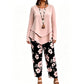 🔥 50% Off! 🌸 Women's Casual Two-piece Set (top and pants) ✨