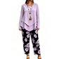 🔥 50% Off! 🌸 Women's Casual Two-piece Set (top and pants) ✨