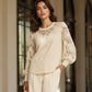 ✨Women's Elegant Lace Patchwork Top – Feminine Detail & Effortless Everyday Style🤍