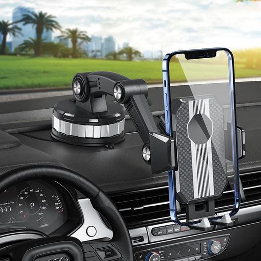 🚗 Universal Car Phone Holder – Strong Suction, 360° Rotation & Hands-Free Driving Convenience