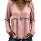 ⌛Limited-Time Offer-Women's Casual V-Neck Long Sleeve Top
