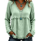 ⌛Limited-Time Offer-Women's Casual V-Neck Long Sleeve Top