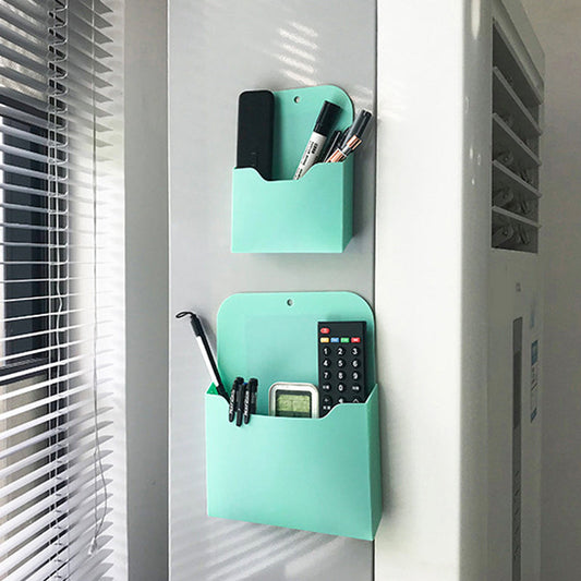 🧲Magnetic Storage Pocket for Whiteboard & Refrigerator – Create Instant Space Without Drilling ✨