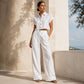 🔥👖Women's Relaxed Fit Linen Blend Pants – Classic Straight Leg Trousers