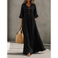 🌸Women's V-Neck Ruffle Sleeve Maxi Dress – Effortless Everyday Style✨