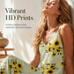 🌻 Women's Sunflower V-Neck Maxi Dress – Lightweight, Flowy & Perfect For Sunny Days ✨
