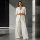 ✨🛍️Fresh Drop - Blazer & Wide-Leg Pant Suit – Effortless Elegance For Work & Weekend Style 🤍