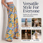 🌸⌛Limited-time offer-Women's Floral Print High-Waisted Wide-Leg Pants– Effortless Summer Style✨