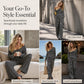 ☀️ Effortless Stripe Lounge Set– Soft, Stylish & Perfect For Every Occasion✨