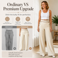 🔥Must-Have👖 Contrast-Trim Wide-Leg Pants – legant Drape & Flattering High-Rise