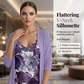 🌸Women's Flowy Printed Dress with Cover-Up Set – Your Perfect Holiday Outfit✨