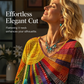 ✨Women's Retro Patchwork V-Neck Blouse – Artistic Style & Effortless Everyday Elegance 🌸
