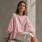 ✨ Women's Summer Lantern Sleeve Tiered Ruffle Blouse – Feminine Everyday Elegance 🌸