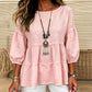 ✨ Women's Summer Lantern Sleeve Tiered Ruffle Blouse – Feminine Everyday Elegance 🌸
