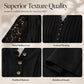✨Women's Casual Lace Long-Sleeved V-Neck Top– Feminine Detail & Flattering Slim Fit For Effortless Style 🤍