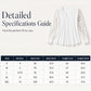 ✨Women's Casual Lace Long-Sleeved V-Neck Top– Feminine Detail & Flattering Slim Fit For Effortless Style 🤍