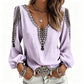 ✨🛍️Fresh Drop - V-Neck 3D Print Long Sleeve – Flattering Fit & Modern Aesthetic for Any Wardrobe