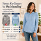 ✨ Women's Casual Hoodie with Drawstring & Pockets – Soft Comfort & Everyday Style 🤍