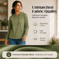 ✨ Women's Casual Hoodie with Drawstring & Pockets – Soft Comfort & Everyday Style 🤍