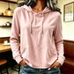✨ Women's Casual Hoodie with Drawstring & Pockets – Soft Comfort & Everyday Style 🤍