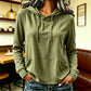 ✨ Women's Casual Hoodie with Drawstring & Pockets – Soft Comfort & Everyday Style 🤍