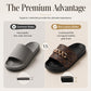 ✨ Unisex Monogram Summer Slides with Metallic Chain – Lightweight EVA Cushioning☀️