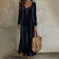 ✨Hot Sale 50% OFF👗Women's Elegant Long Sleeve Maxi Dress– Flattering Silhouette For Timeless Everyday Style🤍