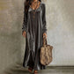 ✨Hot Sale 50% OFF👗Women's Elegant Long Sleeve Maxi Dress– Flattering Silhouette For Timeless Everyday Style🤍