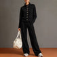 🌸Hot Sale 59% OFF💖Women's Button-Down Cardigan & Wide-Leg Pants Set
