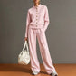 🌸Hot Sale 59% OFF💖Women's Button-Down Cardigan & Wide-Leg Pants Set