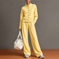 🌸Hot Sale 59% OFF💖Women's Button-Down Cardigan & Wide-Leg Pants Set