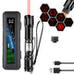 🛠️Portable Rechargeable Red & Green Laser Flashlight – USB Rechargeable Alignment & Inspection Device For Mechanics✨